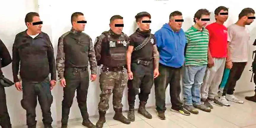 Detienen a policías en Edomex por robo a transportistas: cae presunta banda en Jilotzingo