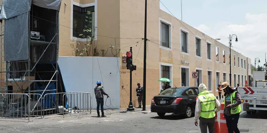 Centro Histórico de Puebla sin daños tras Festival Glow México