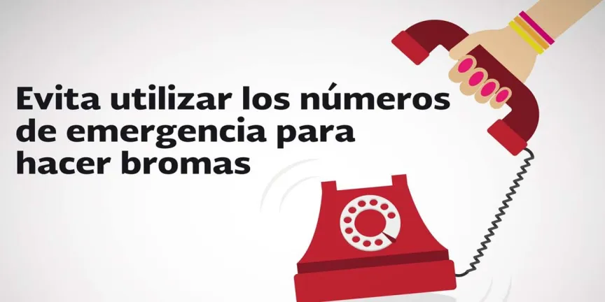 El 911 es para EMERGENCIAS, no hagan bromas