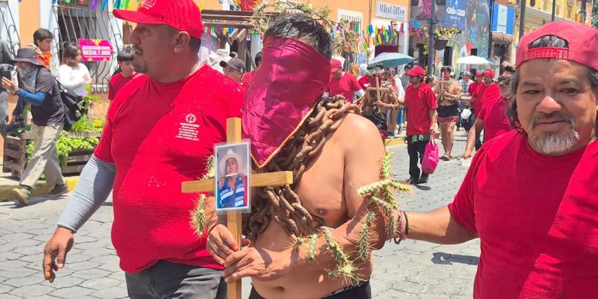 Engrillados en Atlixco: ritual centenario de fe, penitencia y cultura