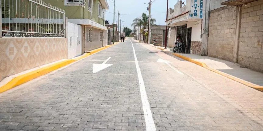 Gobierno de Cuautlancingo fortalece vialidades con obra comunitaria