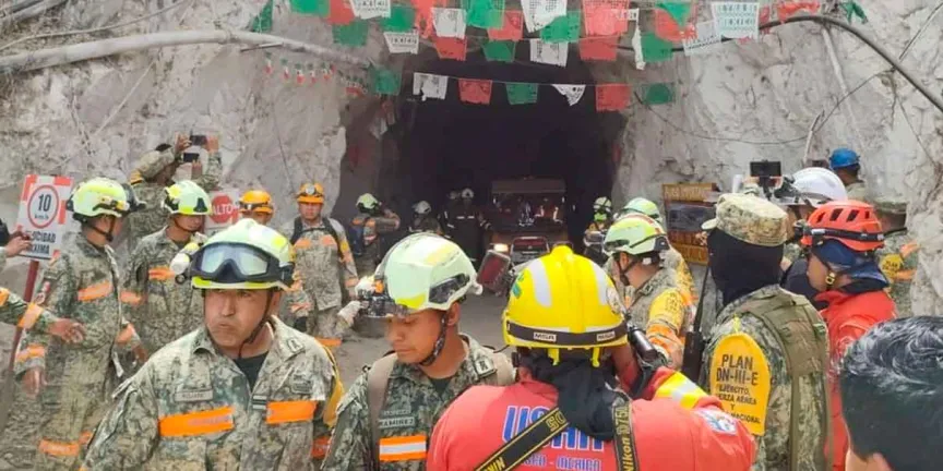 Localizan sin vida al último minero atrapado en mina Santa Fe de Sinaloa; concluyen 33 días de rescate