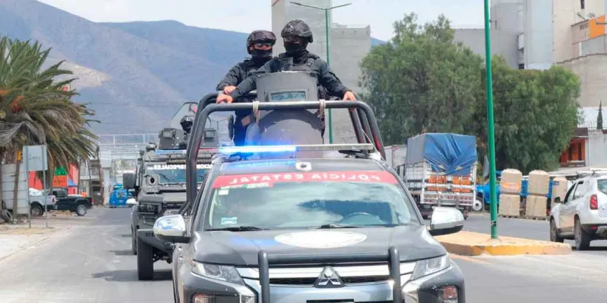  - Policías estatales y municipales disuaden delitos en accesos y salidas de Tecamachalco, Huixcolotla, Palmar de Bravo, Los Reyes de Juárez y Tochtepec.