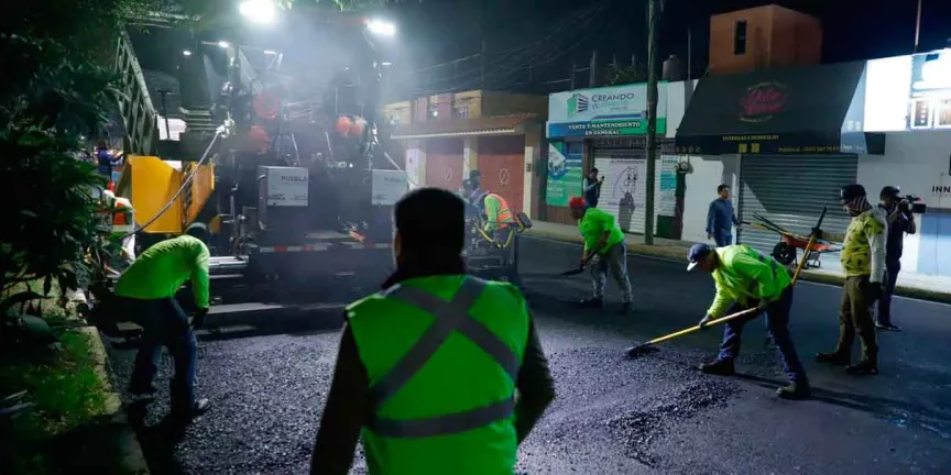 Rehabilitación de avenida Las Margaritas avanza 67%; gobierno estatal mejora movilidad urbana