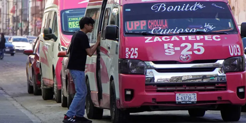 432 denuncias en tres meses por asaltos en el transporte público de Puebla 