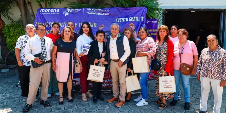 Tonantzin Fernández y la Secretaría Estatal de Mujeres de Morena impulsan igualdad sustantiva