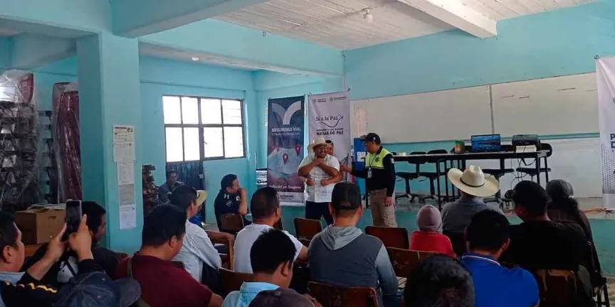 Pláticas y talleres para prevenir el delito en Huauchinango