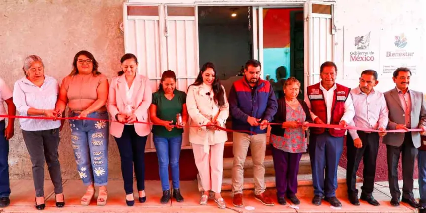 Tonantzin Fernández impulsa más Tiendas del Bienestar en San Pedro Cholula