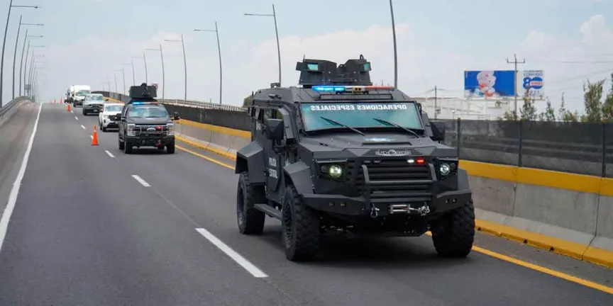 Fuerte operativo en Puebla: trasladan a “El Bukanas” y a seis cómplices