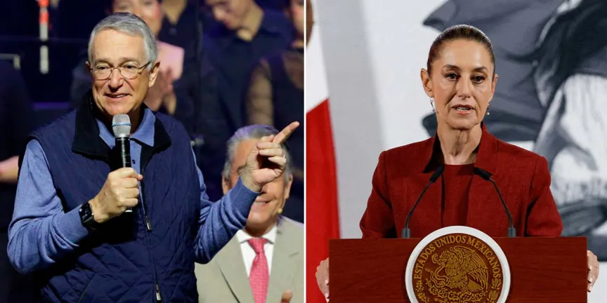 “No vean TV Azteca”, dice Sheinbaum; Salinas Pliego responde con ironía