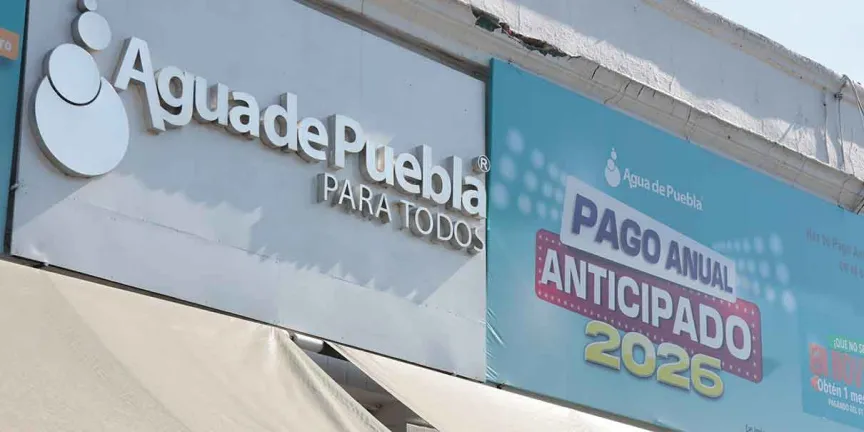 Agua de Puebla ofrece hasta 100% de descuento en recargos durante mayo