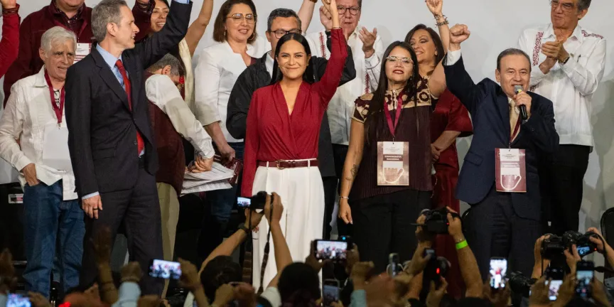Ariadna Montiel asume la presidencia de Morena:, el partido se blinda ante presiones externas