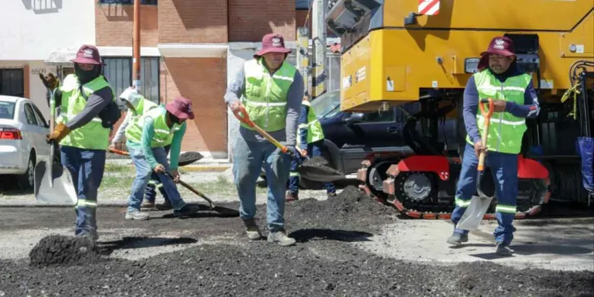 Avanza pavimentación en Puebla: Chedraui impulsa mejoras viales en colonia Vicente Guerrero