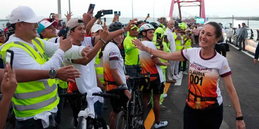Sheinbaum impulsa obras y programas sociales en gira por tres estados