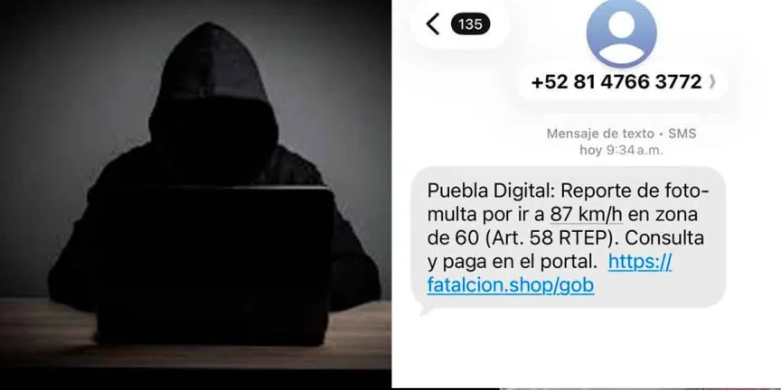 Cuidado con las falsas fotomultas por SMS: así roban datos bancarios