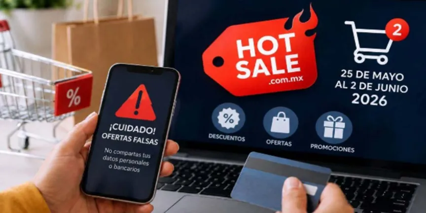 Cuidado durante Hot Sale, los estafadores hacen de las suyas