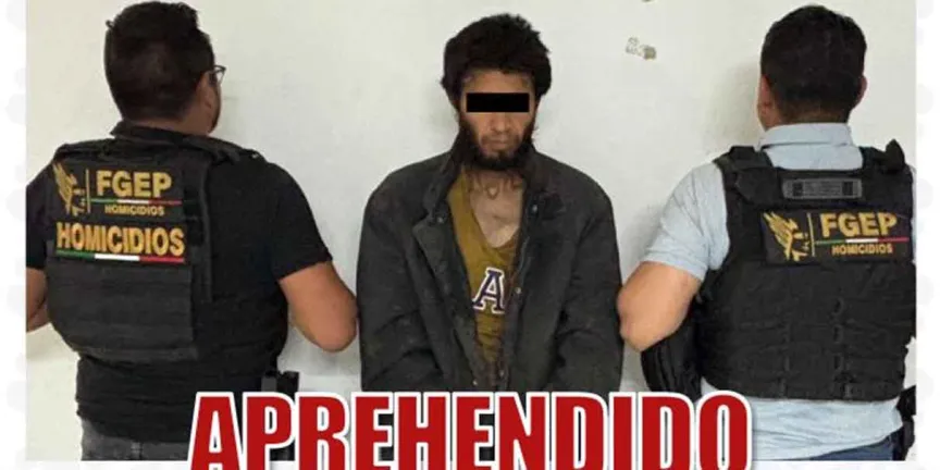 Capturan a hombre por homicidio en Sanctorum; víctima fue localizada en una maleta