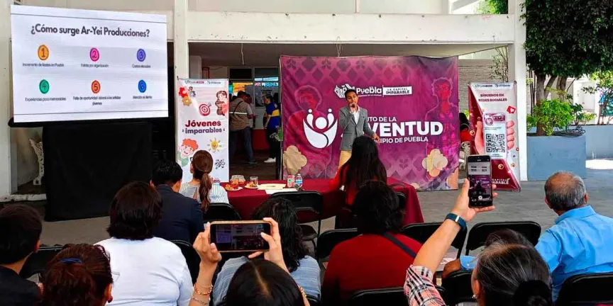 Impulsa Pepe Chedraui talento emprendedor con “Jóvenes Imparables” en Juntas Auxiliares
