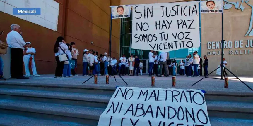 Ley Vicente cobra fuerza en Baja California tras audiencia por la muerte del niño abandonado en un auto