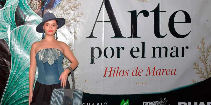 Moda sustentable y educación ambiental se conjugan en “Arte por el Mar: Hilos de Marea”