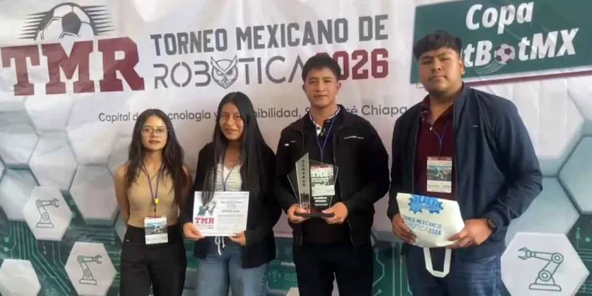 Obtiene BUAP segundo lugar en el Torneo Mexicano de Robótica 2026