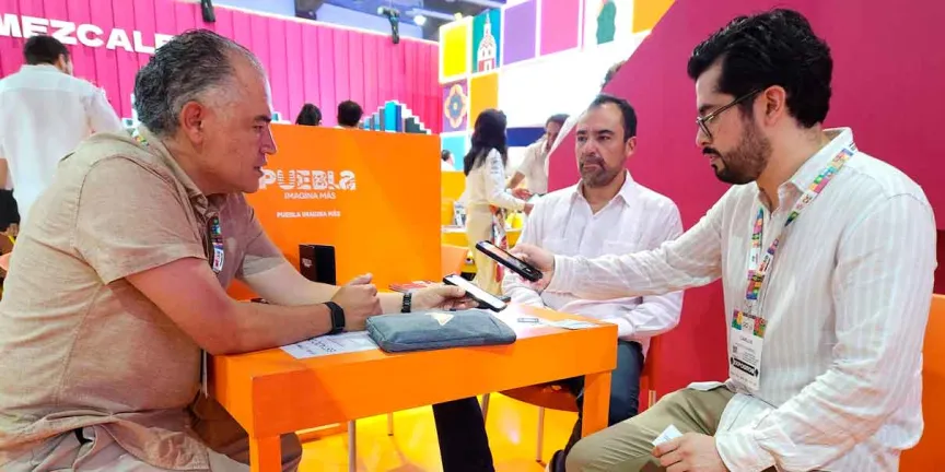 Proyecta gobierno de Pepe Chedraui a la ciudad de Puebla en el Tianguis Turístico México 2026