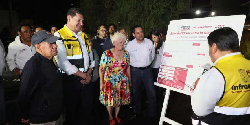 Puebla acelera pavimentación con apoyo de Pemex y busca recuperar vialidades olvidadas