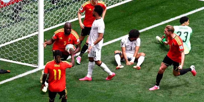 Egipto sorprende a Bélgica y rescata un valioso empate en el Mundial 2026