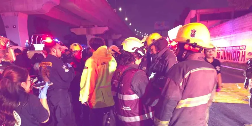 Brinda Gobierno de Puebla atención a lesionados tras volcadura de autobús