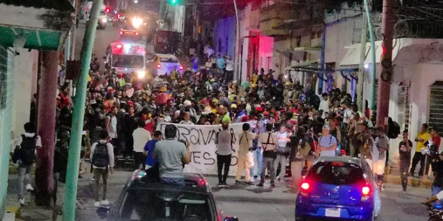 Caravanas migrantes ya no buscan llegar a EU, ahora se quedan en la CDMX