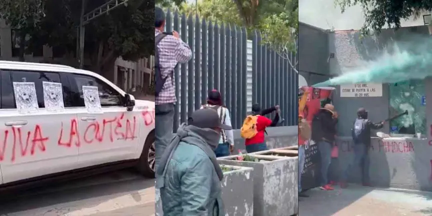 CNTE irrumpe en oficinas de la SEP y rompe diálogo con el Gobierno; no hubo acuerdos tras reunión