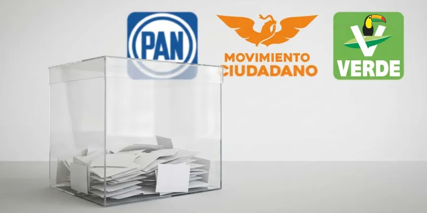 PAN, PVEM y MC no logran el 3% y peligran su registro en Coahuila