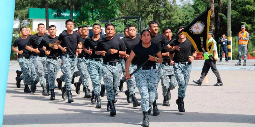 Conmemoran 7º aniversario de la Guardia Nacional con carrera y exposición