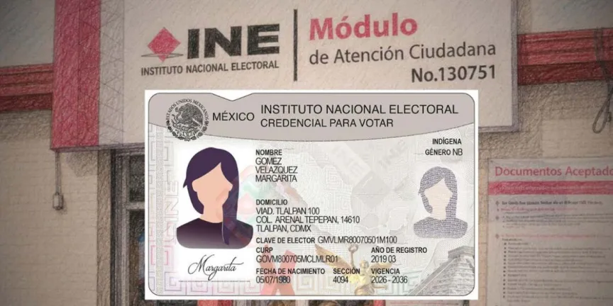 Credencial del INE con 25 medidas de seguridad: así será el nuevo modelo