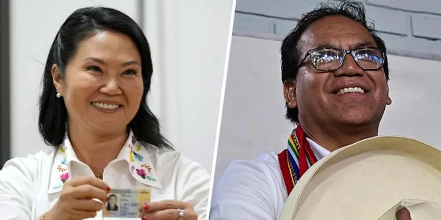 Elecciones Perú 2026: quién va ganando entre Keiko Fujimori y Roberto Sánchez