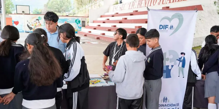 Huauchinango consolida cuidado de la juventud con Feria Educativa de la Salud