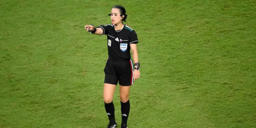 Katia Itzel García, primera árbitra mexicana en un Mundial varonil
