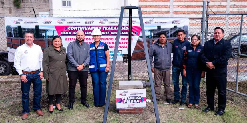 Gobierno de San Andrés Cholula fortalece infraestructura educativa en San Francisco Acatepec
