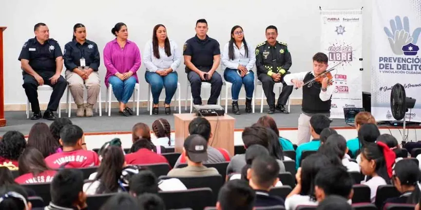 Se difunden acciones contra las adicciones en escuelas de Huauchinango
