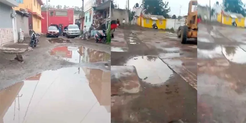 Arranca en Serdán la construcción de calle, alumbrado y cancha deportiva en Fuentes de Guadalupe
