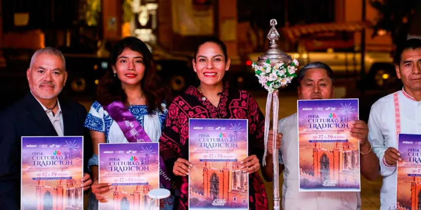 Invitan a vivir la Feria Cultura y Tradición 2026 en San Andrés Cholula