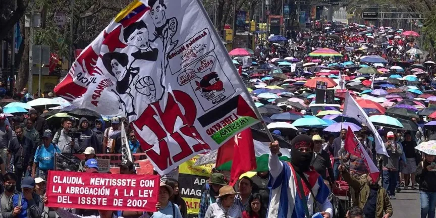 La CNTE descarta propuesta federal y amenaza con protesta masiva en el Mundial