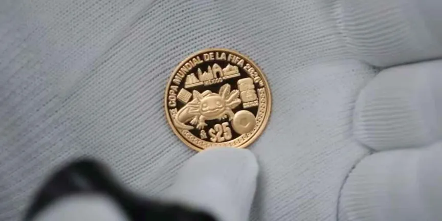 Moneda del ajolote del Mundial 2026: cuánto cuesta y dónde comprarla