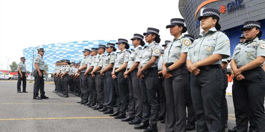 Para el España vs Perú, mil 780 policías en alerta en el Estadio Cuauhtémoc