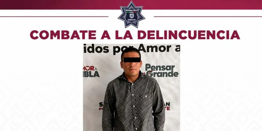 Policía detiene a hombre en Tehuacán por presunta posesión de droga
