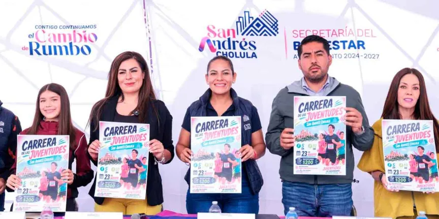 Presenta Lupita Cuautle la carrera "Corre por las Juventudes 2026" para impulsar el deporte y la vida saludable