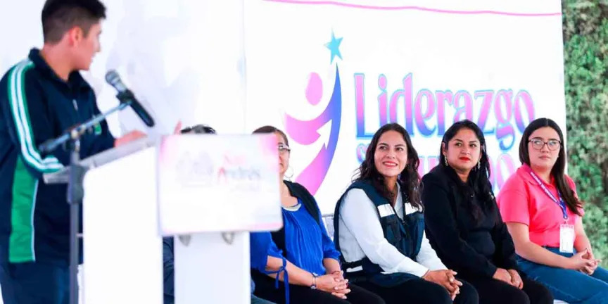 Promueven liderazgo con valores entre estudiantes de San Andrés Cholula