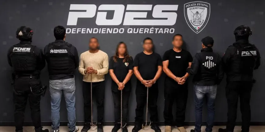 Operativo interestatal desarticula a banda criminal tras violento atraco y persecución en la México-Querétaro