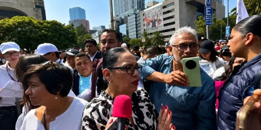 Rosa Icela Rodríguez respalda el llamado de Sheinbaum a tomar las plazas frente a campañas externas