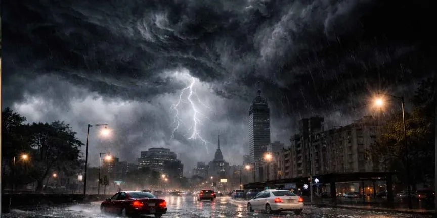 Se aproxima diluvio de 72 horas en México: alertan por lluvias torrenciales, granizadas y fuertes vientos en varios estados